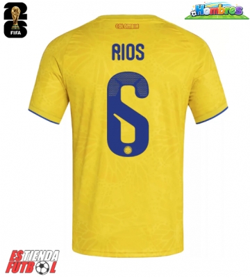 Colombia Richard Rios #6 Primera Equipación Mundial 2026 Manga Corta
